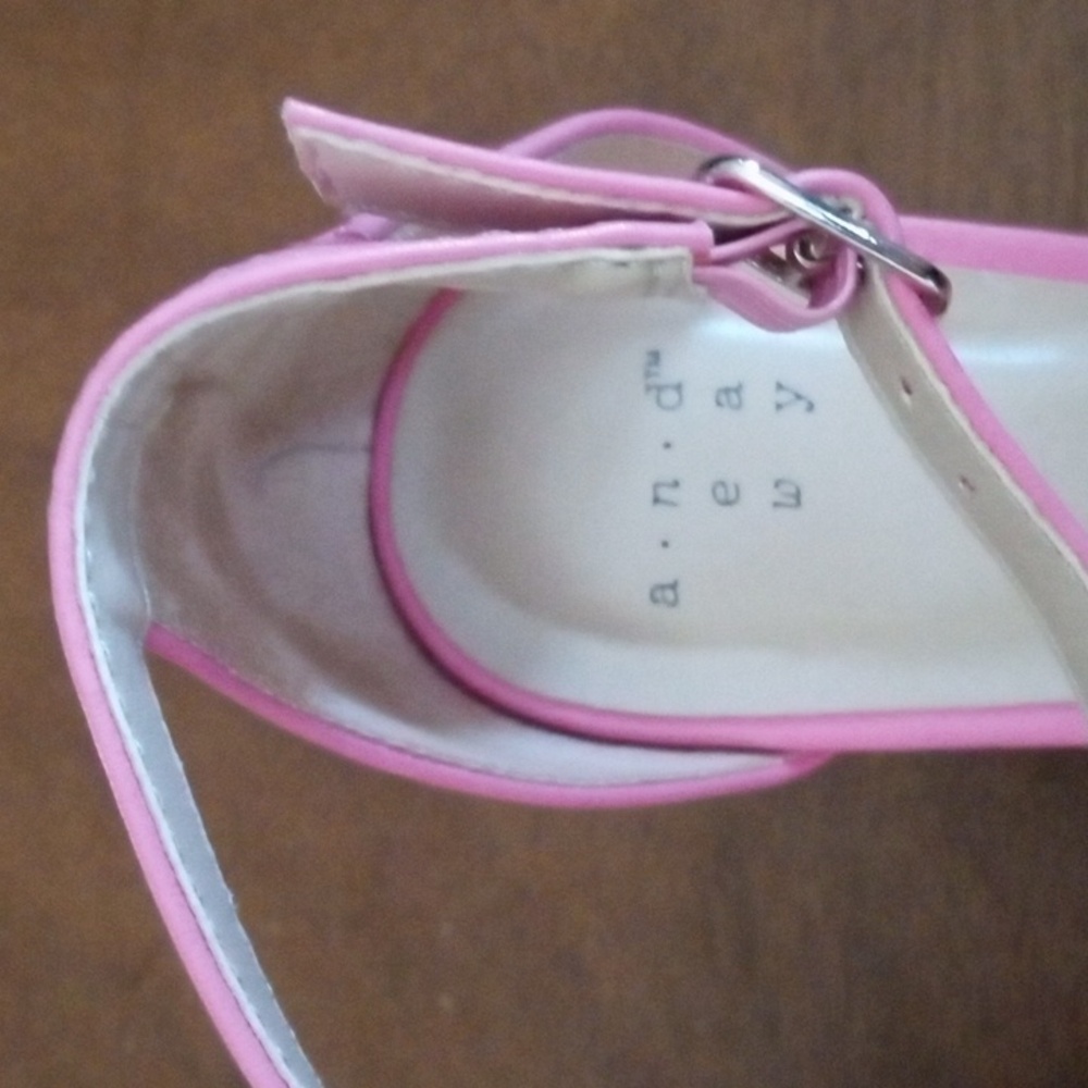 Pink Strappy Heels - Picture 3 of 8